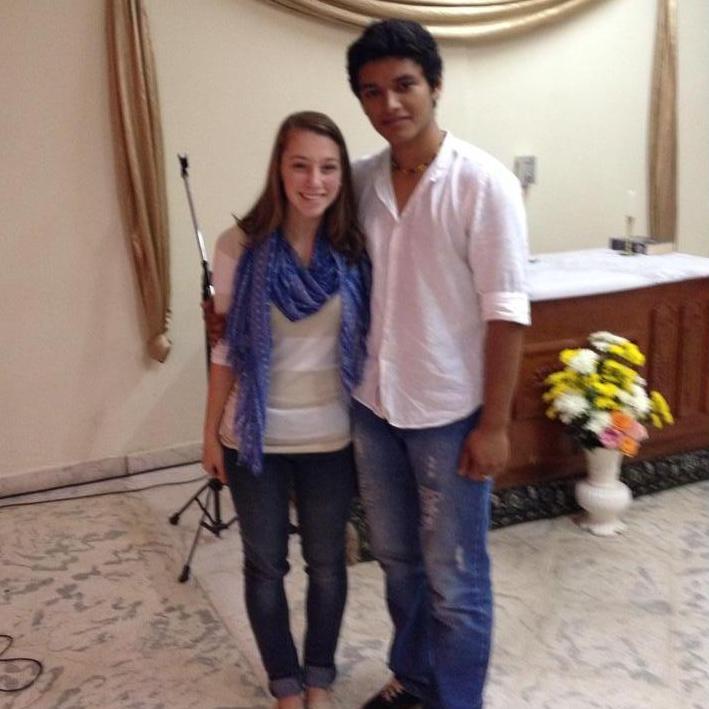 one of the first pictures we ever took together!
[June 2014]