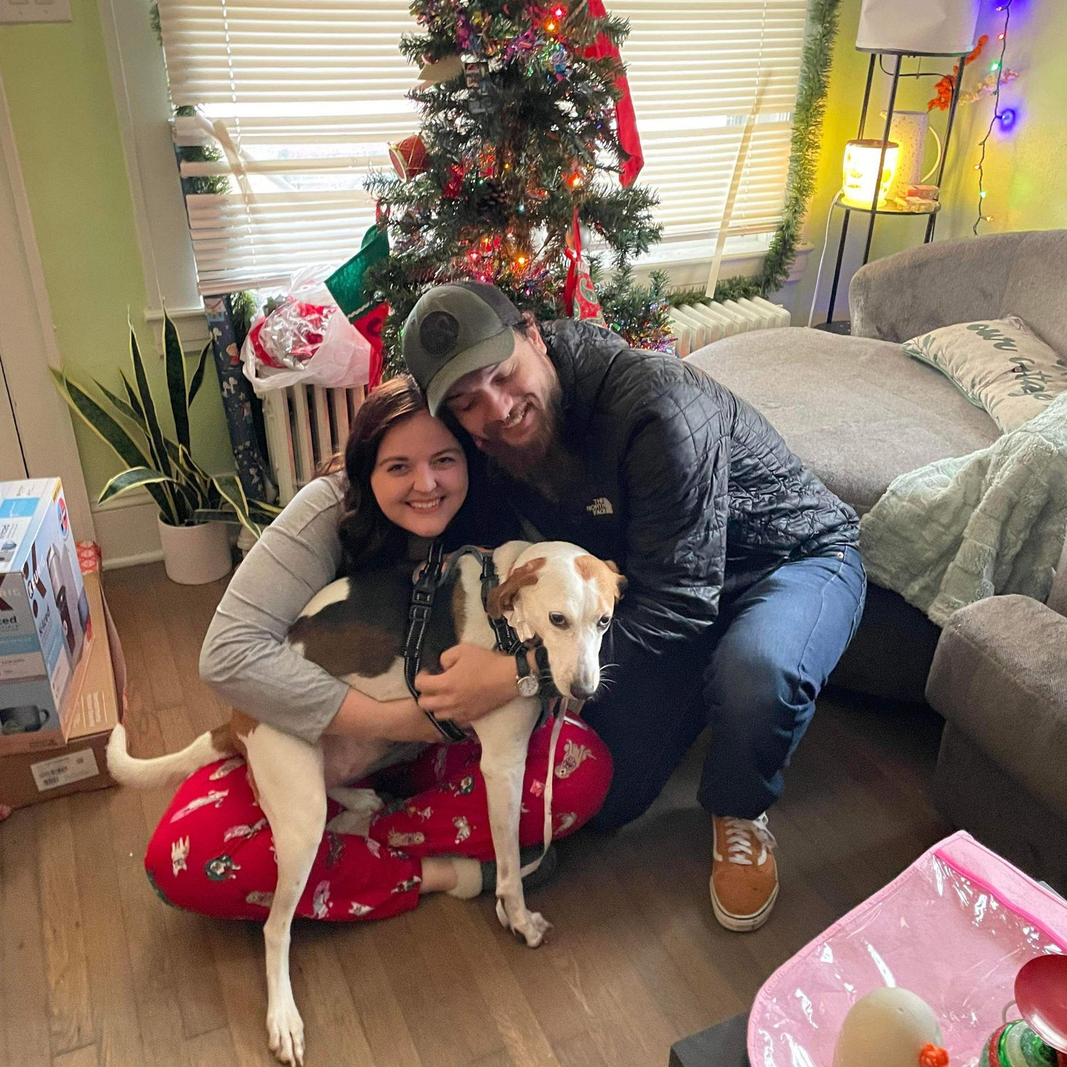 Christmas in our first House with Lefty
