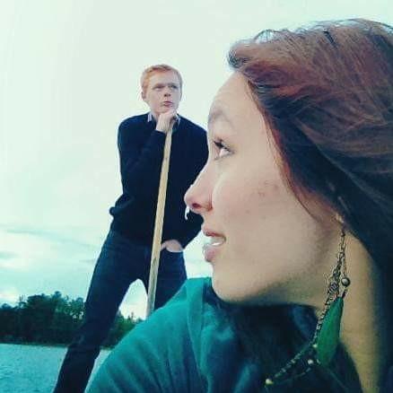 our first date, on Caroga lake!
2014