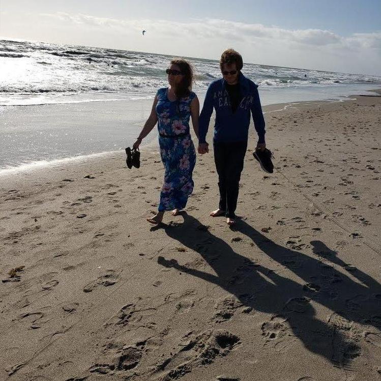 Florida beach, 2020