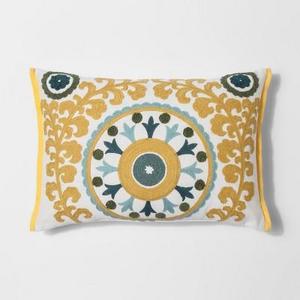 White Medallion Lumbar Throw Blankets - Threshold™