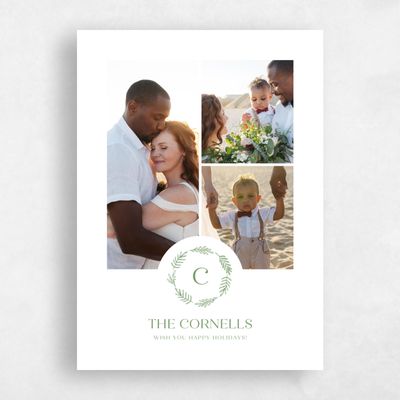 Green Holiday Card - Stonebridge