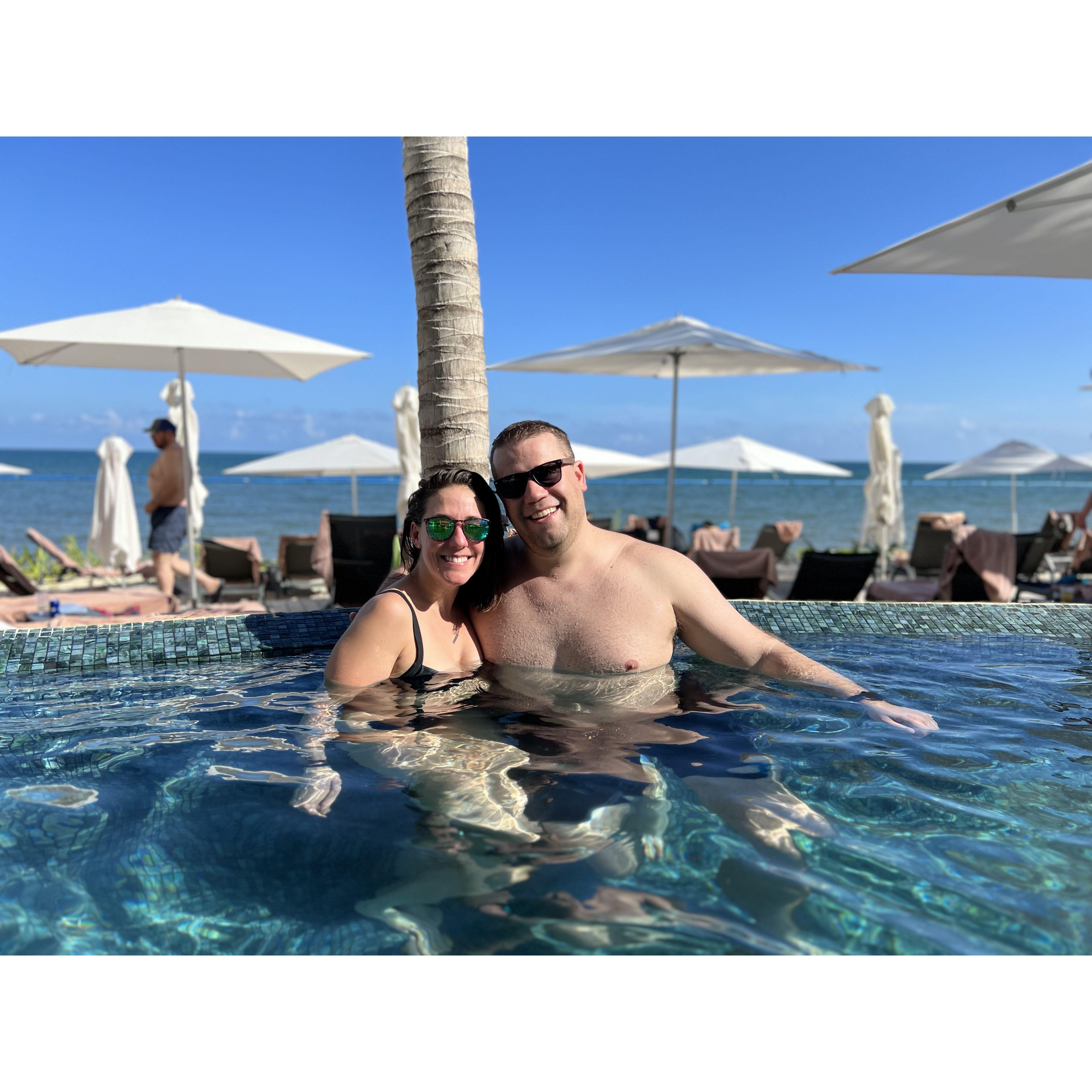 Trip to Cancun to celebrate the love of Tyies & Kevin Goines right before Christmas '22.