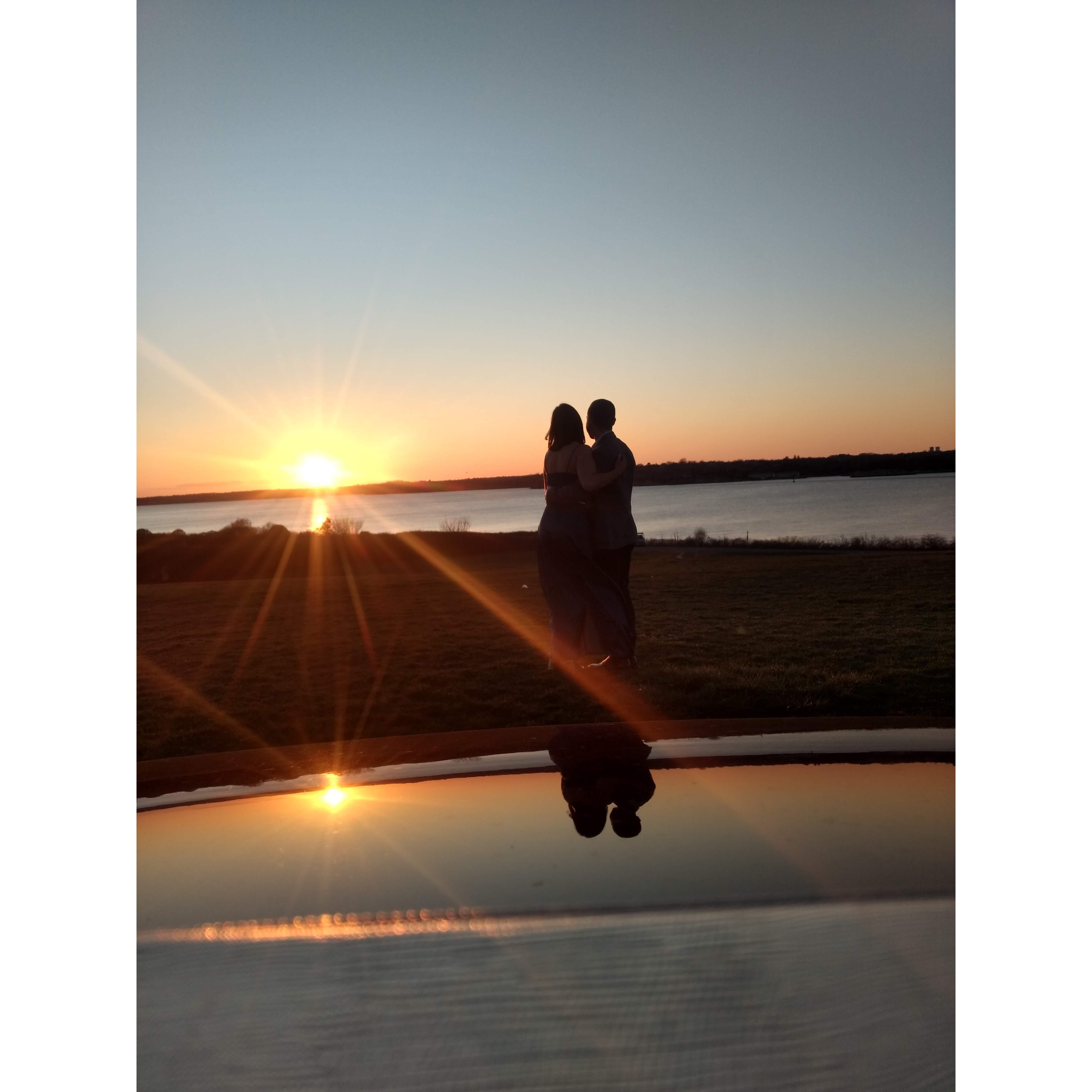 Did we mention we (Lisa) likes sunsets?