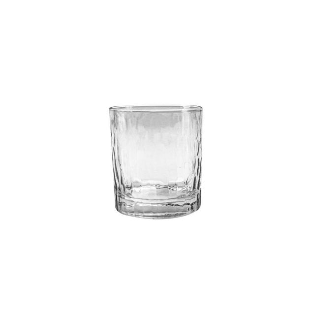 Bee & Willow™ Home Short Textured Glass Tumbler in Clear