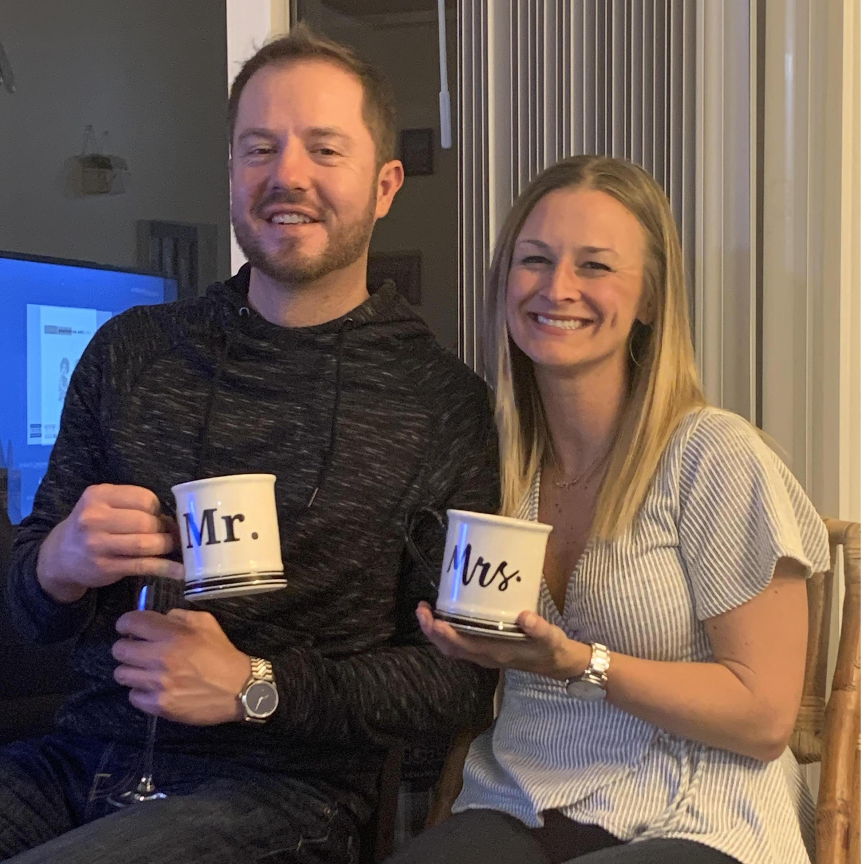 Awesome first engagement gift!  Can you tell we are  excited :)