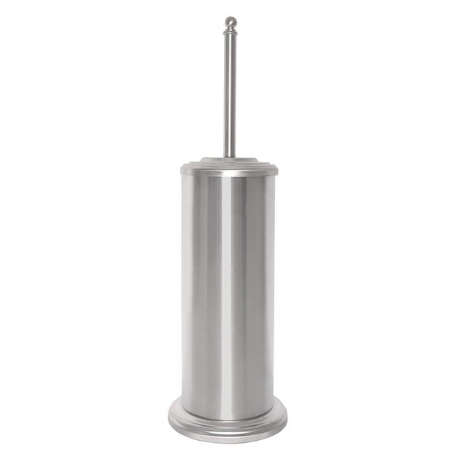 DOWRY Anti-Hand Off Toilet Plunger with Holder for Bathroom,Powerful Efficient Force Suction Cup,Heavy Duty, Deep Cleaning, Nickel Brushed