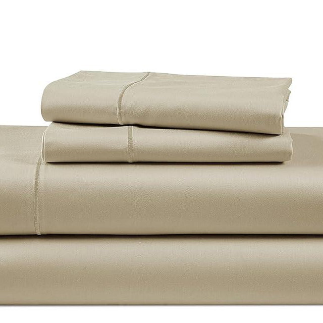 LANE LINEN 100% Egyptian Cotton Bed Sheets - 1000 Thread Count 4-Piece Linen Full Set Bedding Sateen Weave Luxury Hotel 16" Deep Pocket (Fits Upto 17" Mattress)