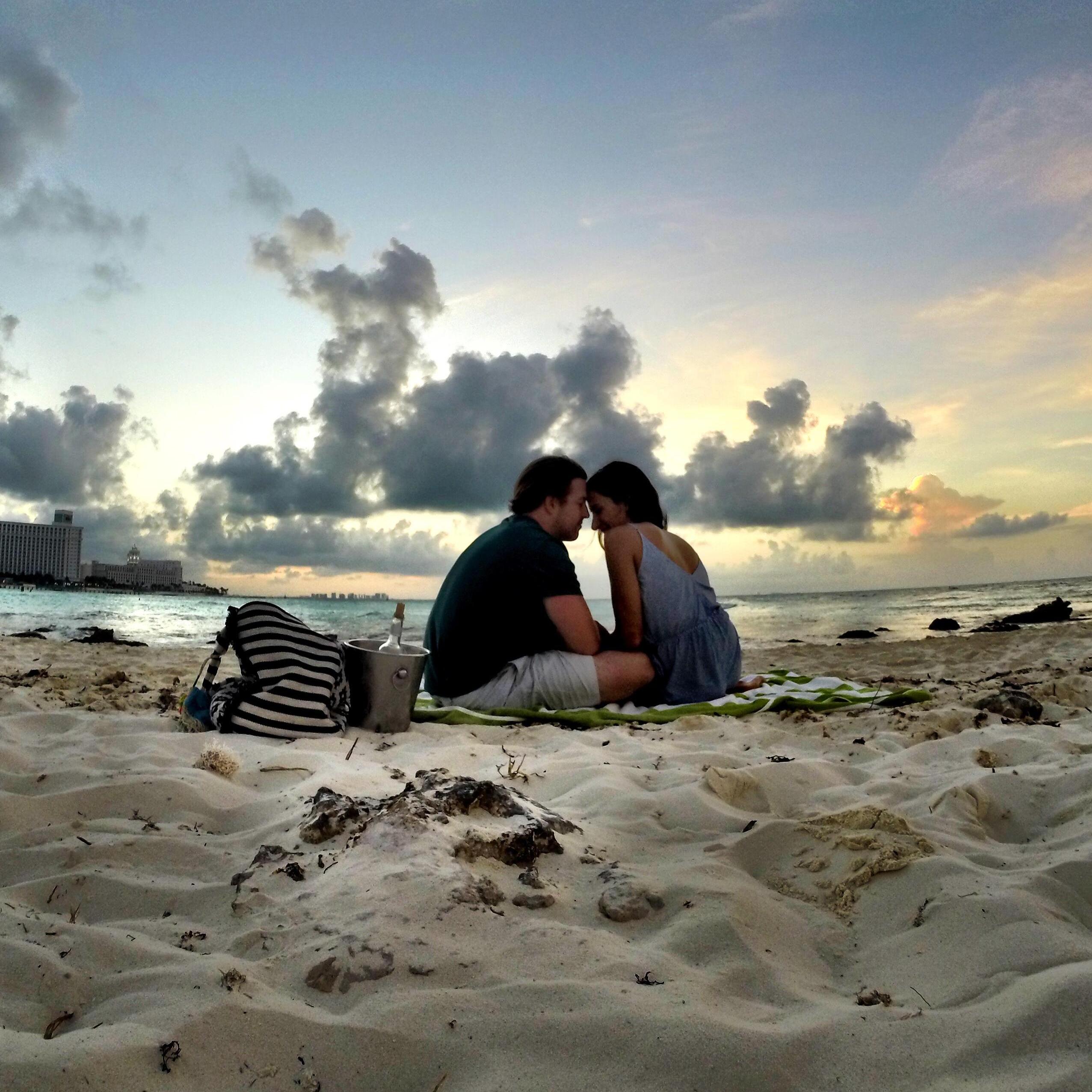 When we first said "I love you" at Hyatt Ziva in July 2017