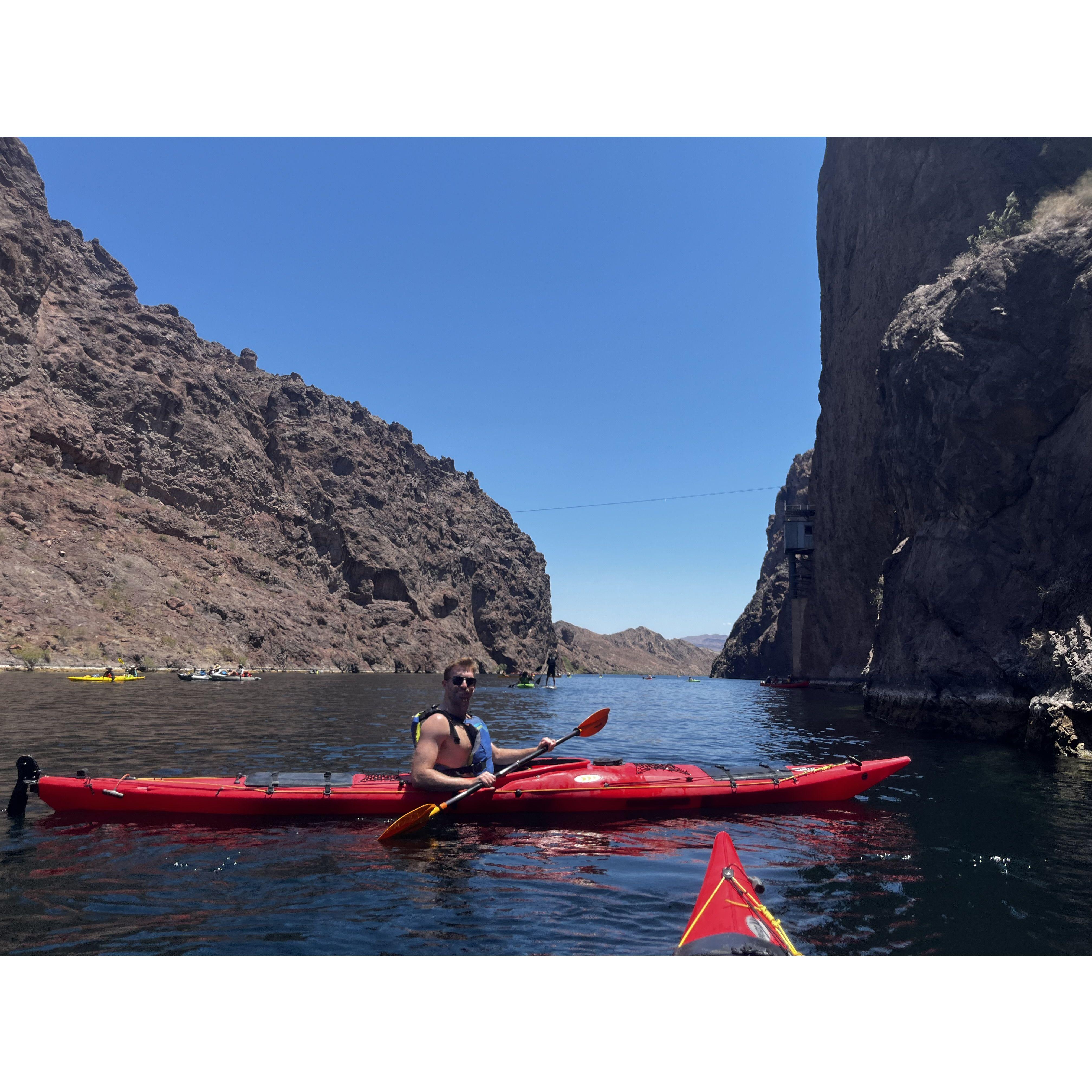 Emerald Cave kayak tour!