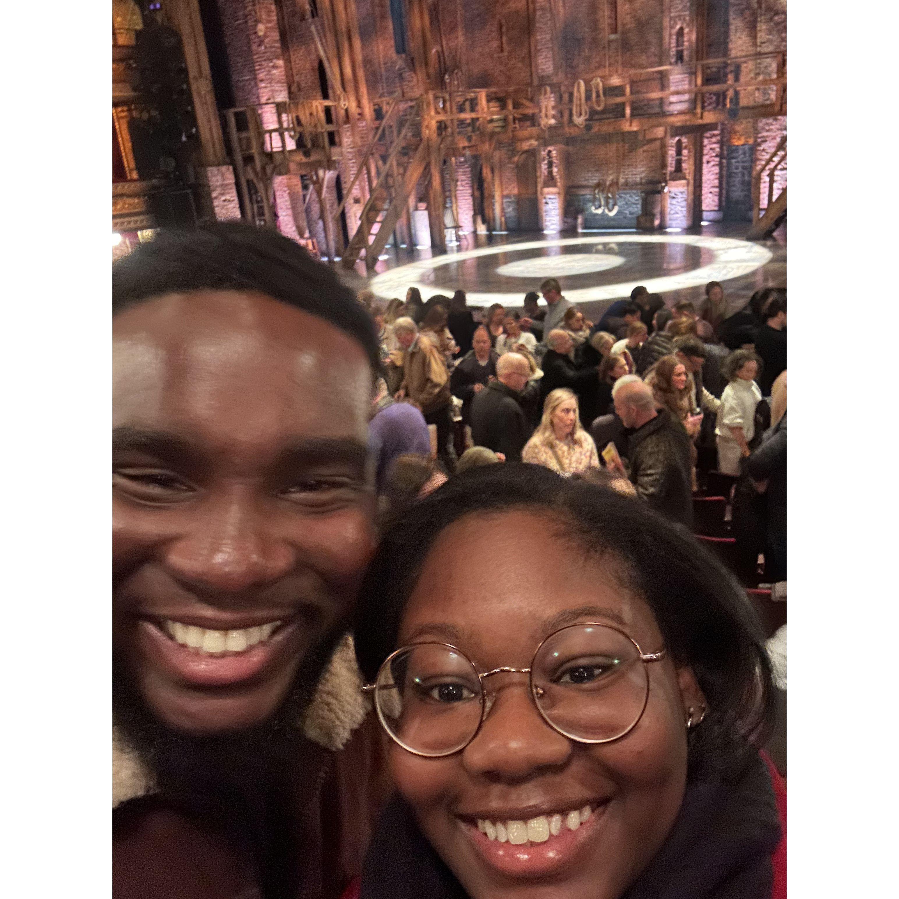 Hamilton on Broadway