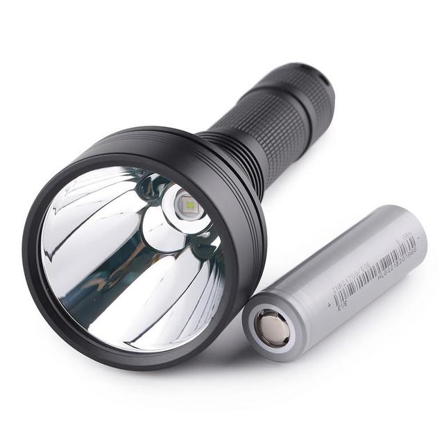 Convoy L21B SFT40 Flashlight,Lightweight,Long Range,High Lumens SFT40 LED Super Bright 2000LM,Powerful Thrower,with Battery Inside