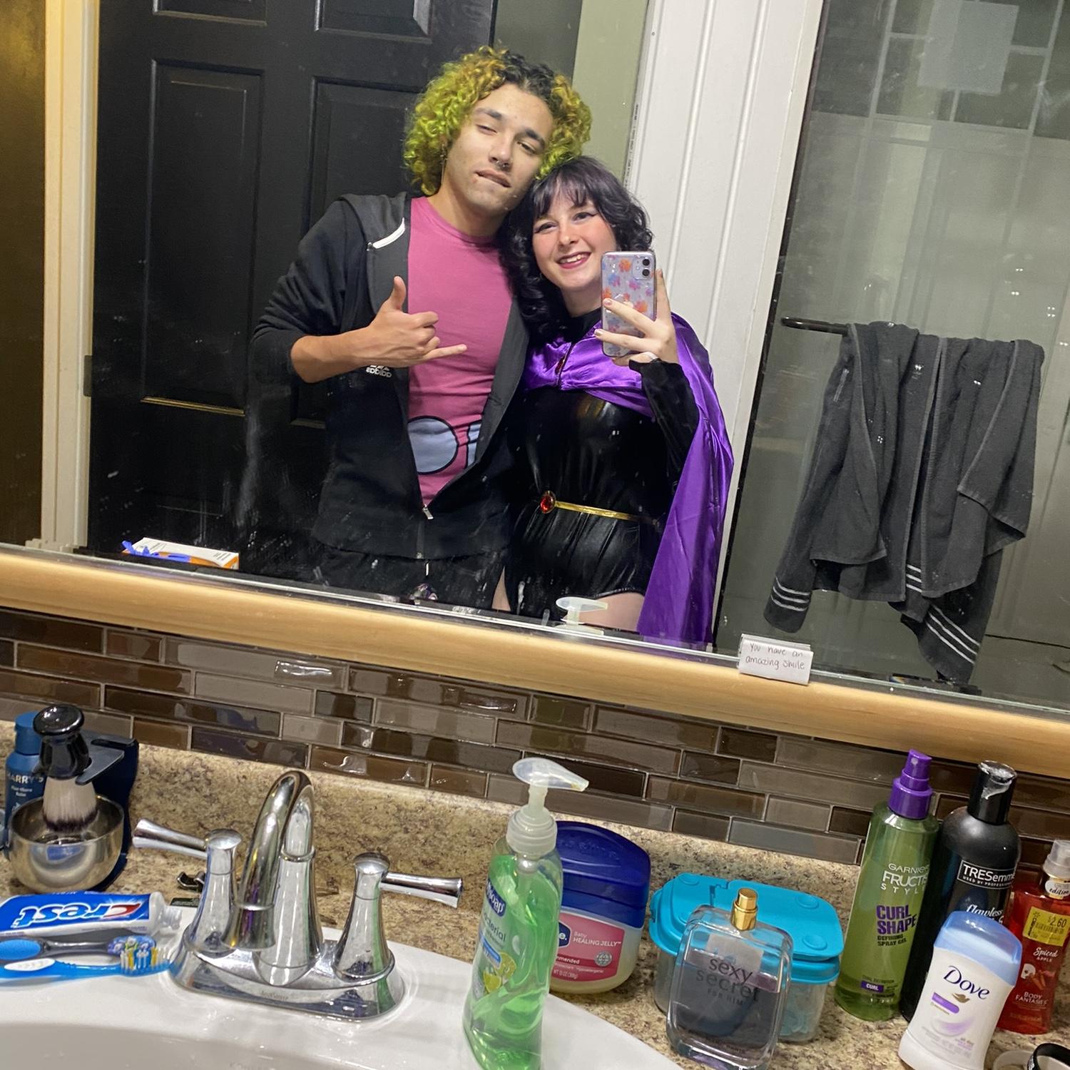 Matching Halloween costumes !