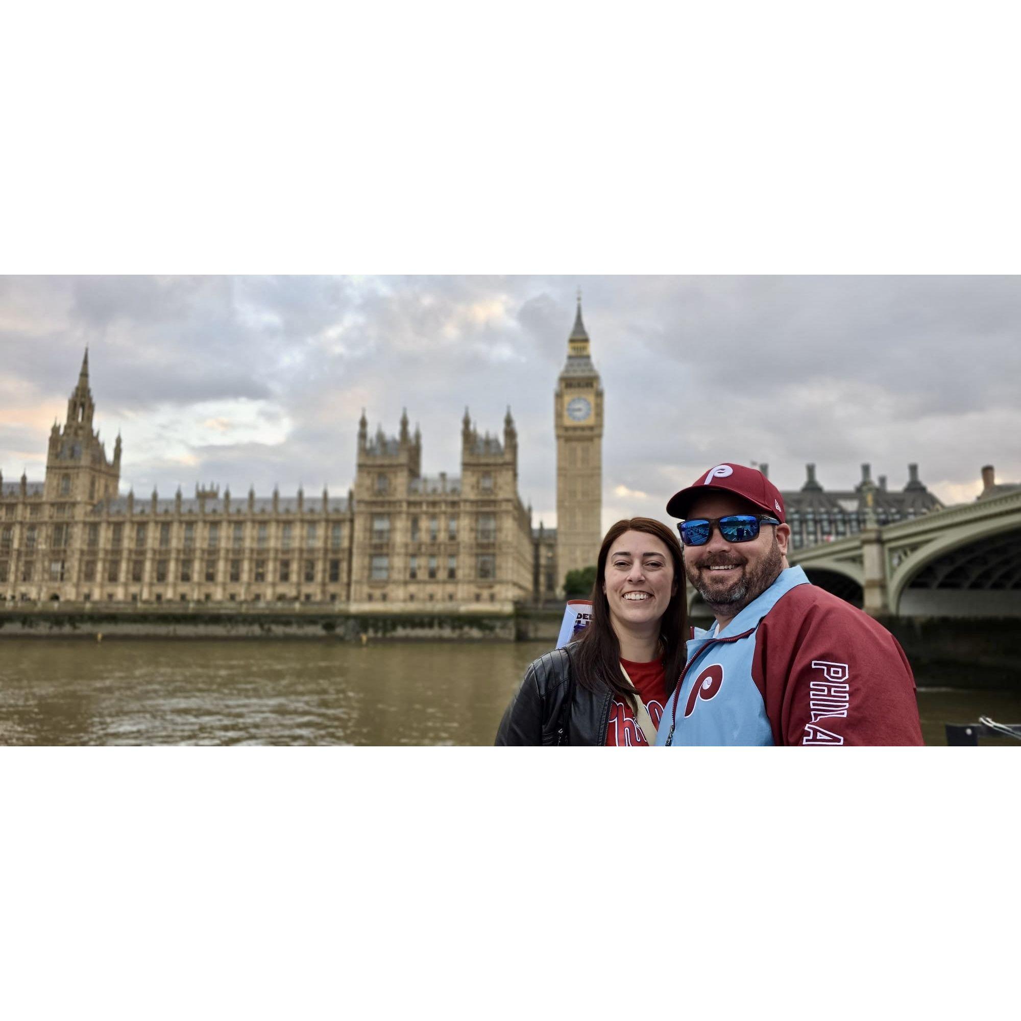 Back to London for the Phillies vs Mets series, Go Phils!