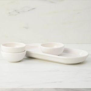 Fiesta 4-Piece Condiment Set White