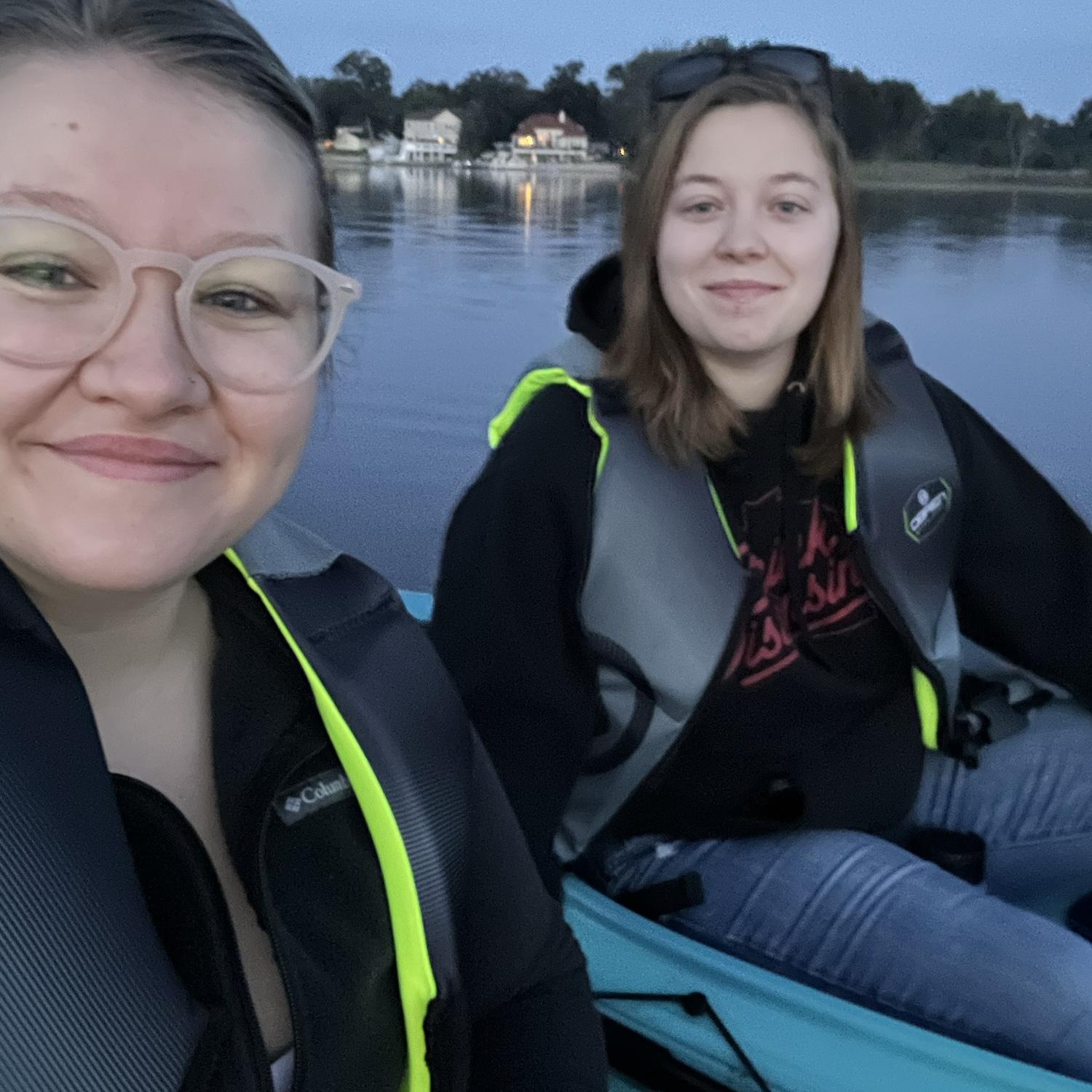 sunrise kayaking