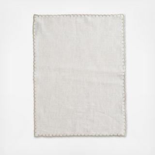 Whipstitch Placemat with Stitched Edges
