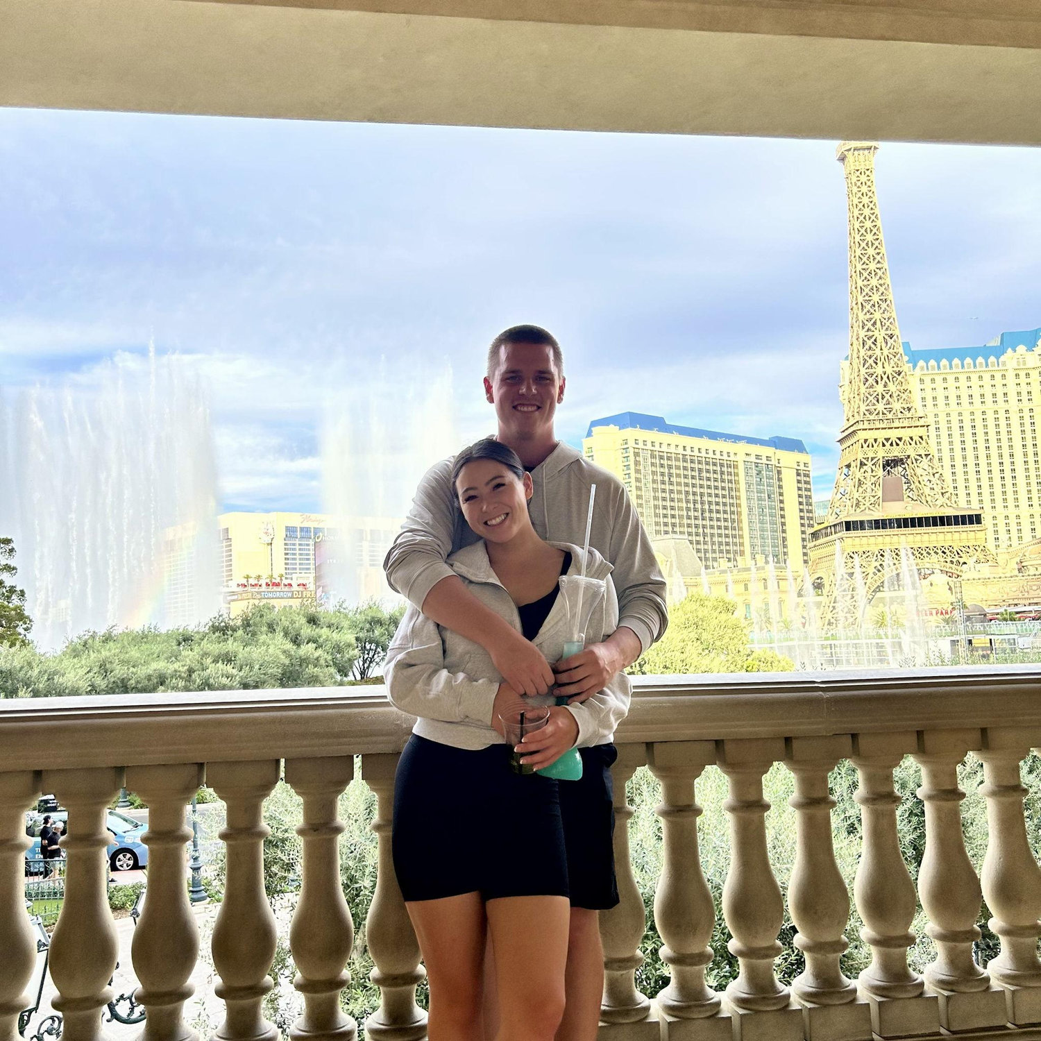 Vegas Fat Tuesday walks on the strip!