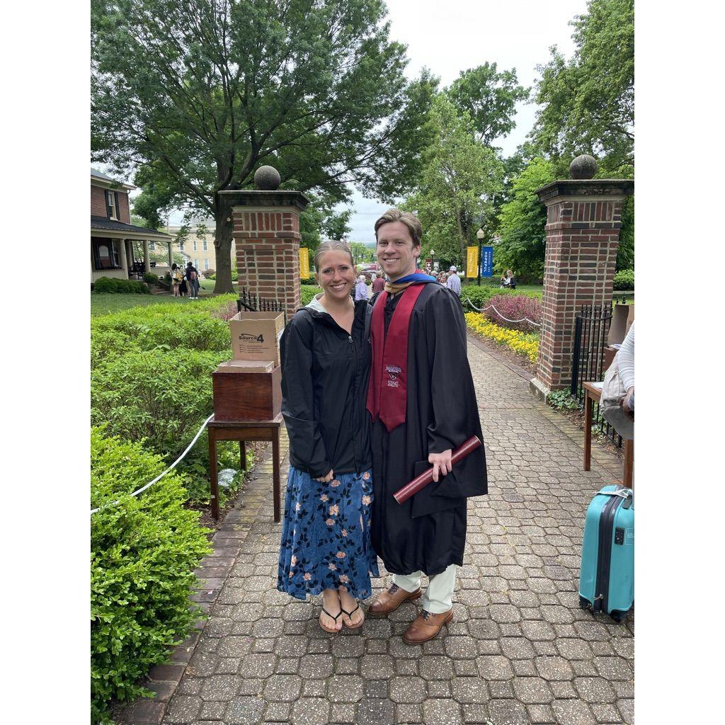 Us at Davis' MBA graduation