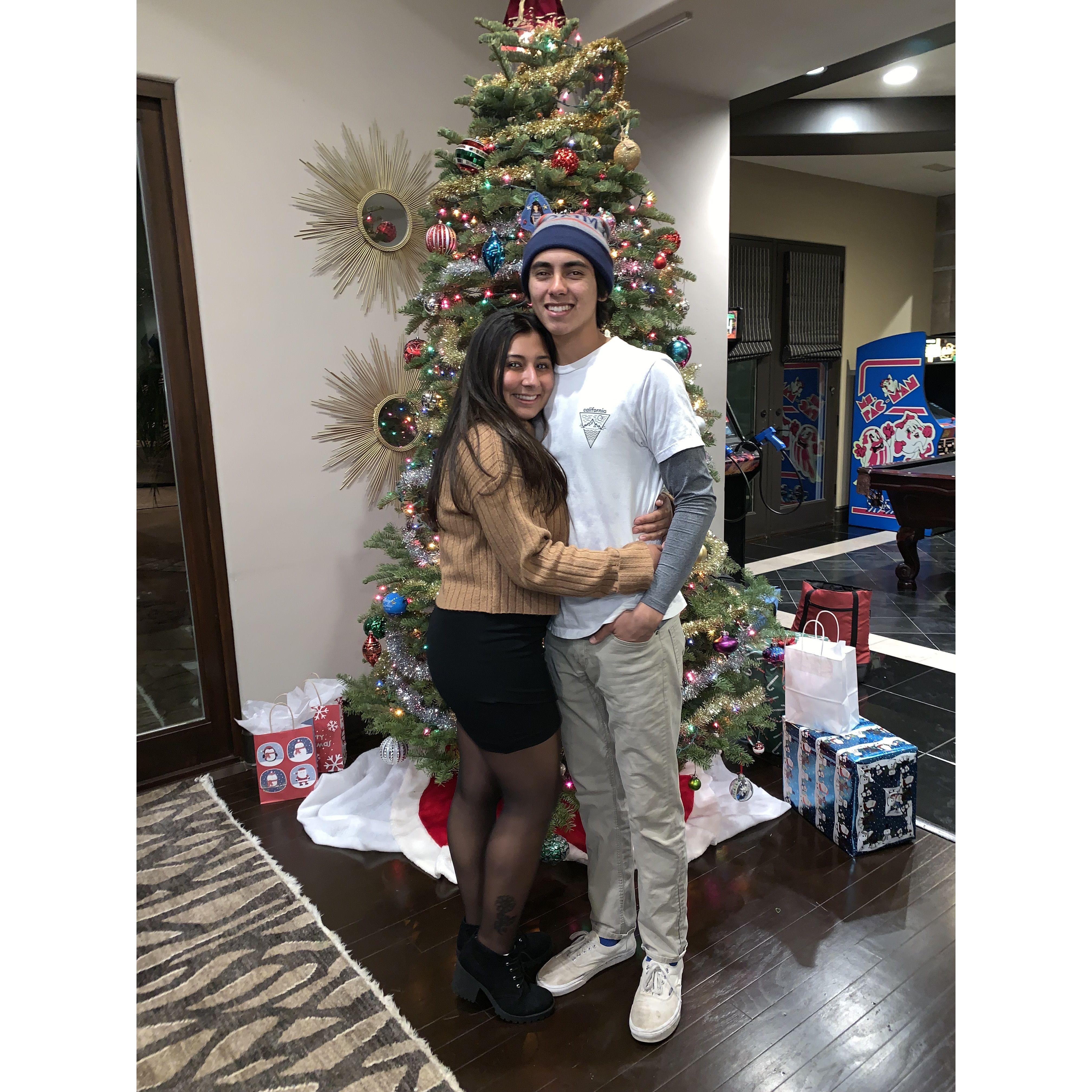 12.24.2019 -Spent our first Christmas Eve together