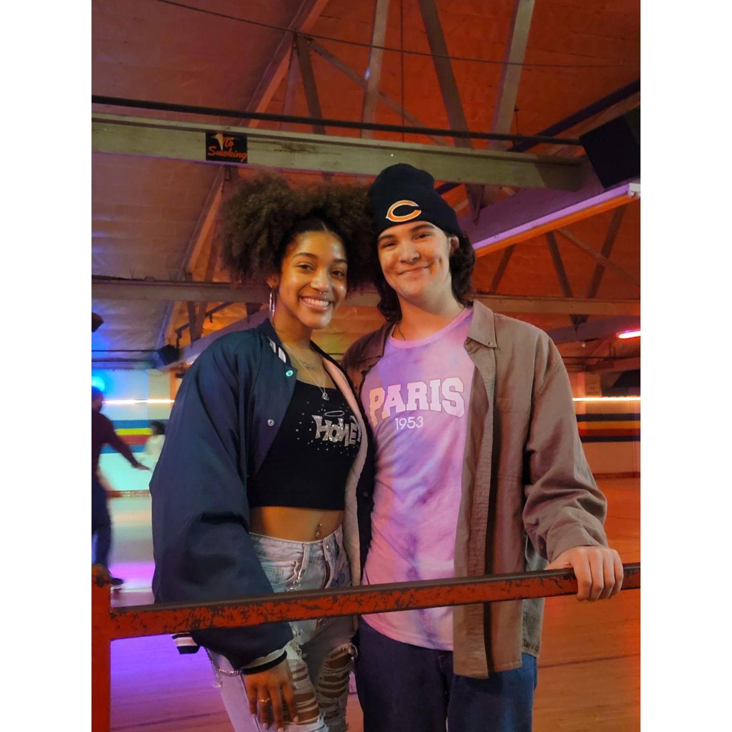 Elliot’s 20th birthday 
- I surprised Elliot with a roller skating party.