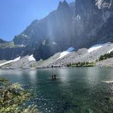 Bridal Veil Falls and Lake Serene