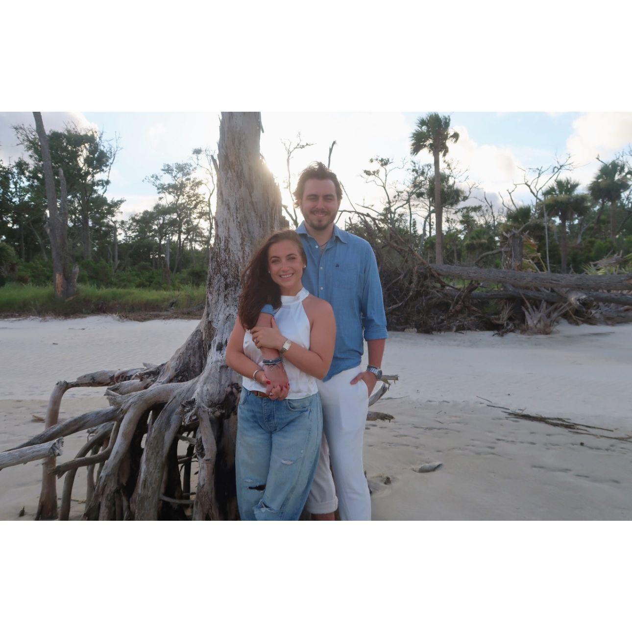 Our 3rd anniversary in Daufuskie, SC. July 4th, 2025