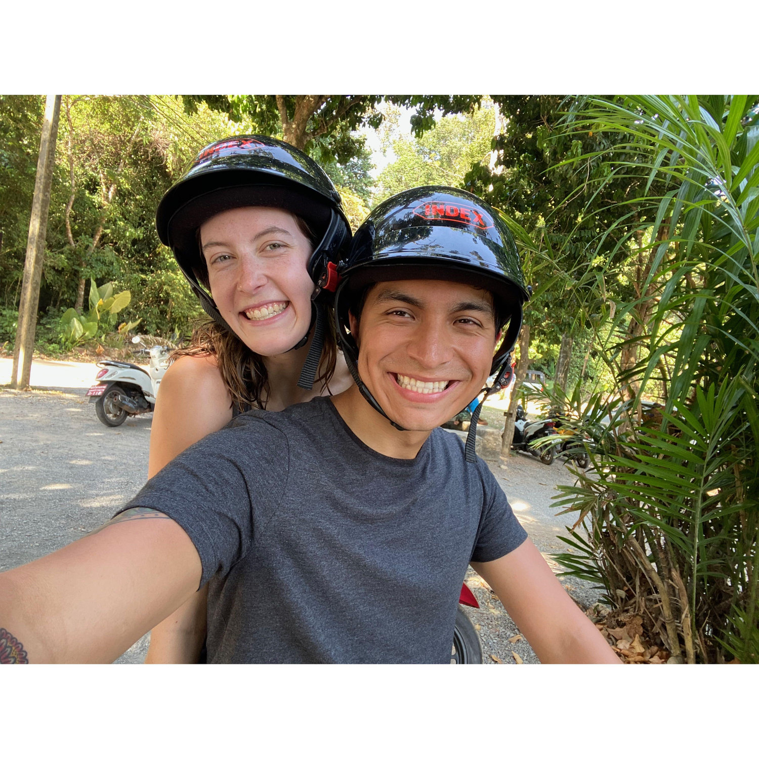 Riding motorbikes through Thailand, January 2024