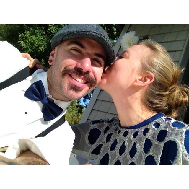 Rob and Ellen at Luke and Cheryl's wedding, Green Bay, WI.