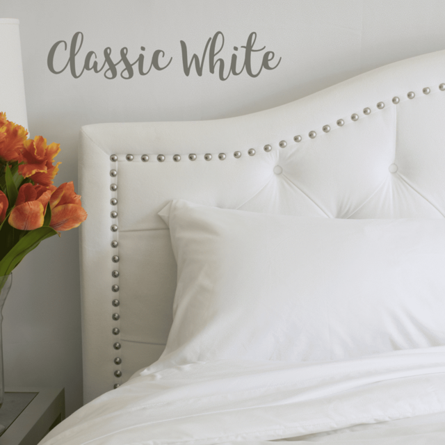 Classic White Sheet Set (Size: Regular King)