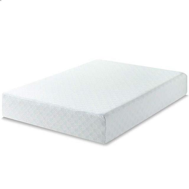 Zinus 12 Inch Gel-Infused Green Tea Memory Foam Mattress, Queen