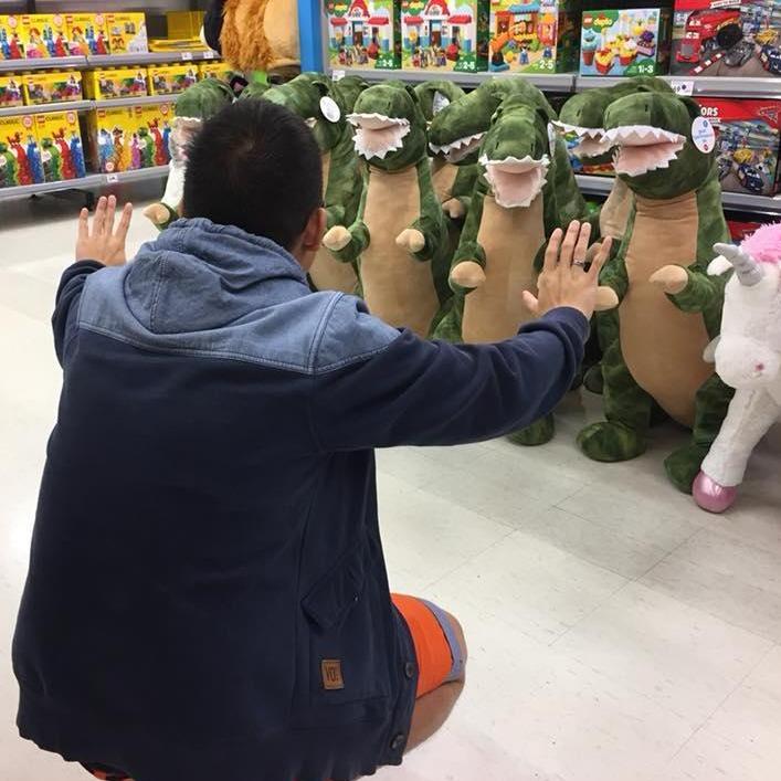 Again, he convinces them not to eat him...
