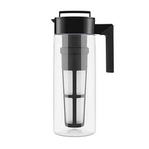 Takeya 10311 Patented Deluxe Cold Brew Iced Coffee Maker, 2 quart, Black