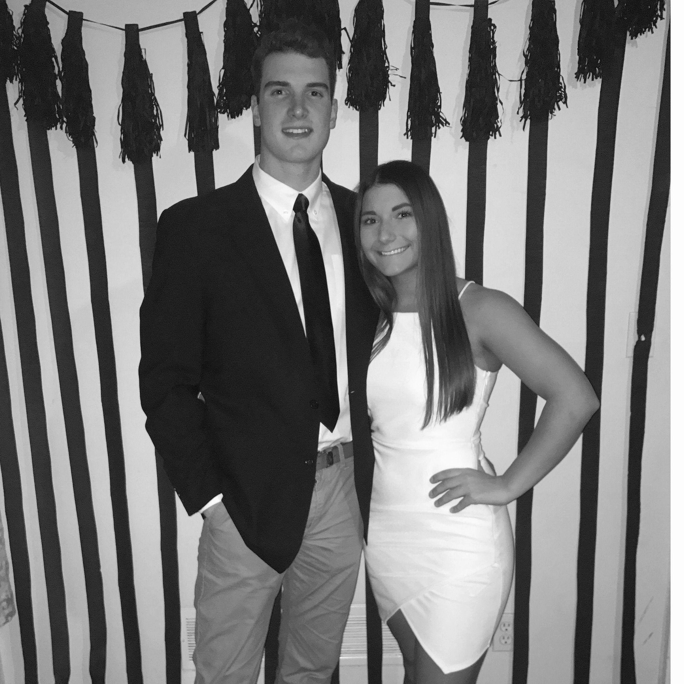Sigma Kappa formal in college