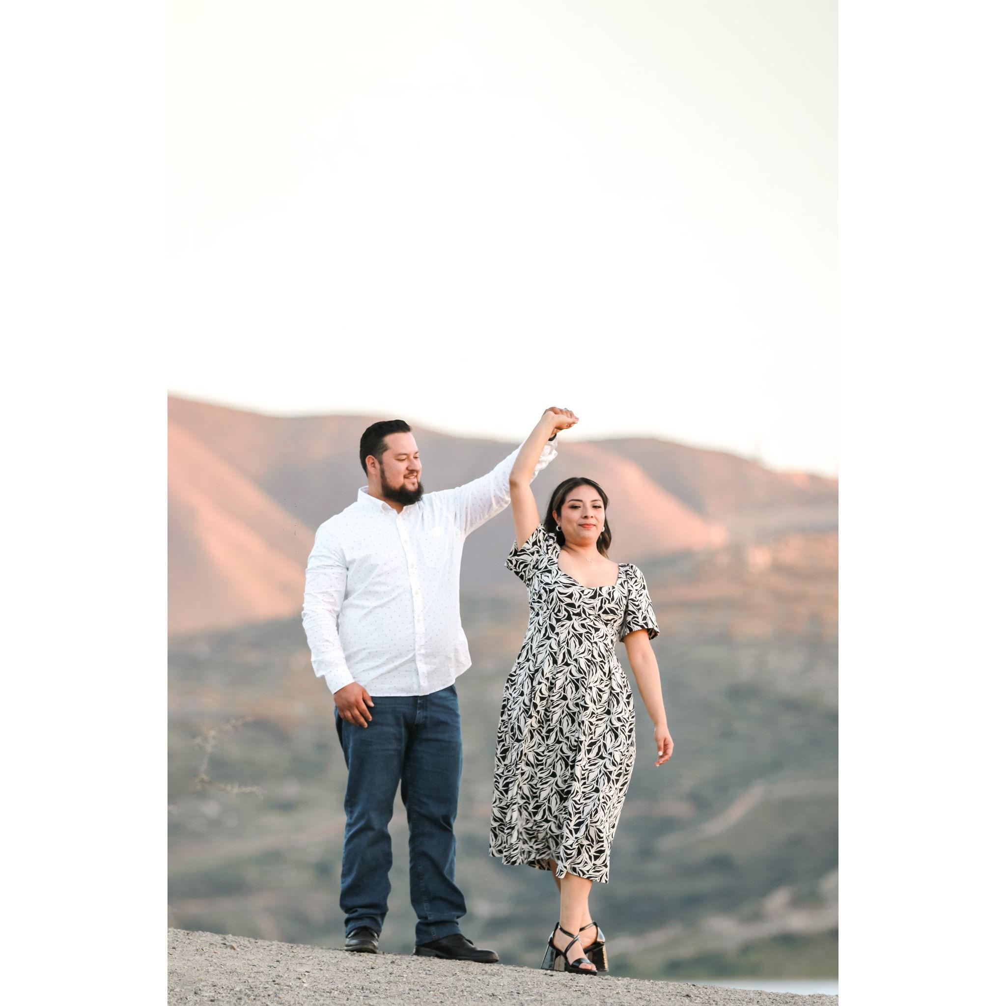 En Resumen: "Te conoci y dije: aqui me quedo"