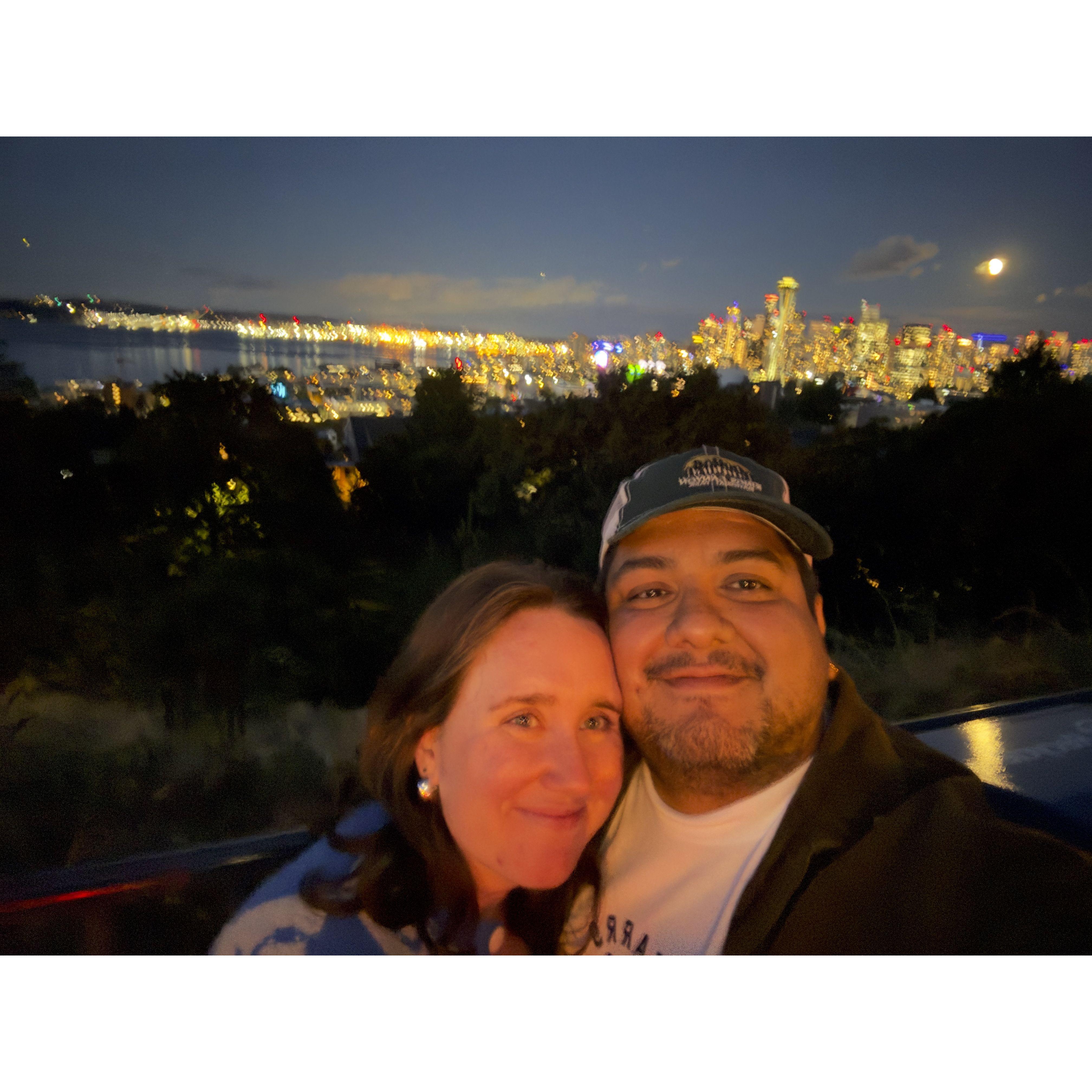 Kerry Park at night!