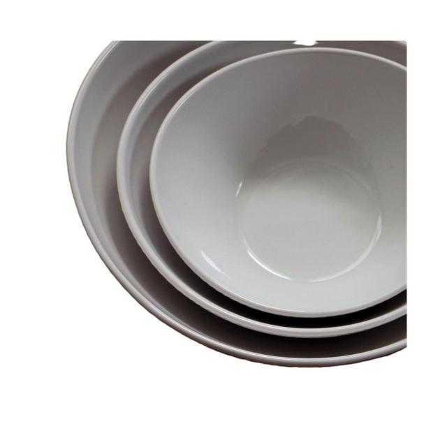 Euro Ceramica Highlands 3 Piece Serving Bowl Set