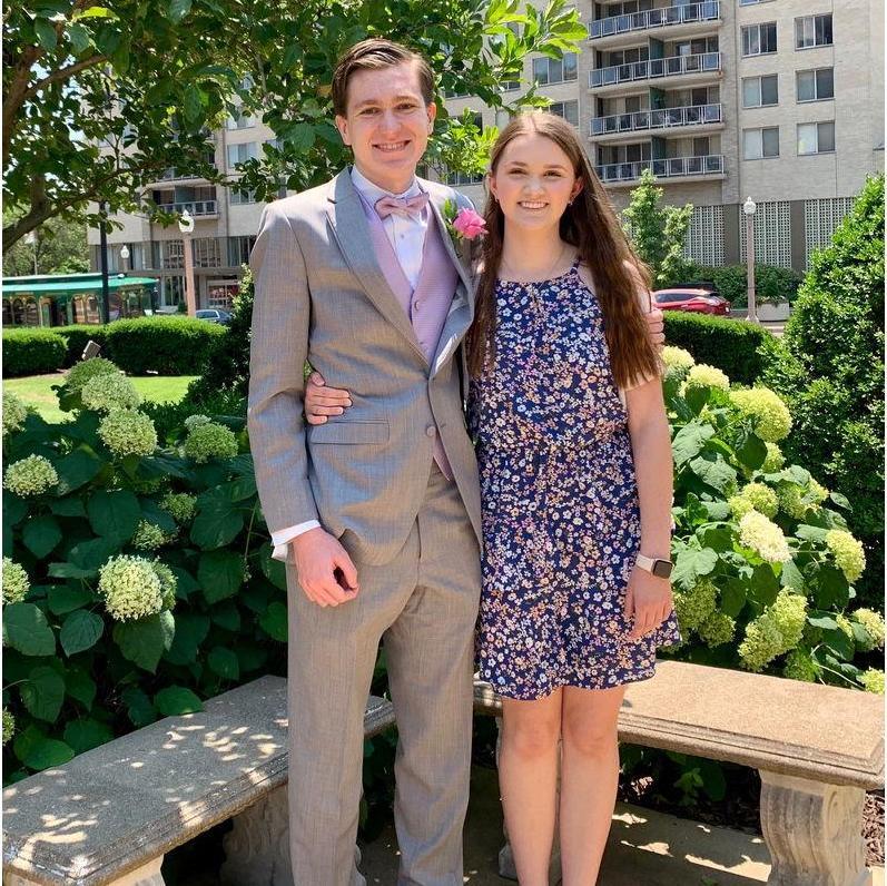 Us at the wedding of John and Annie Bridegroom