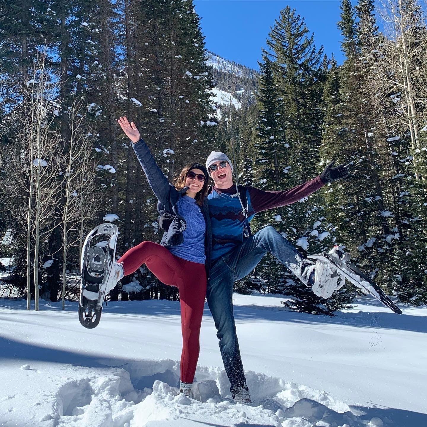 Snowshoeing in SLC