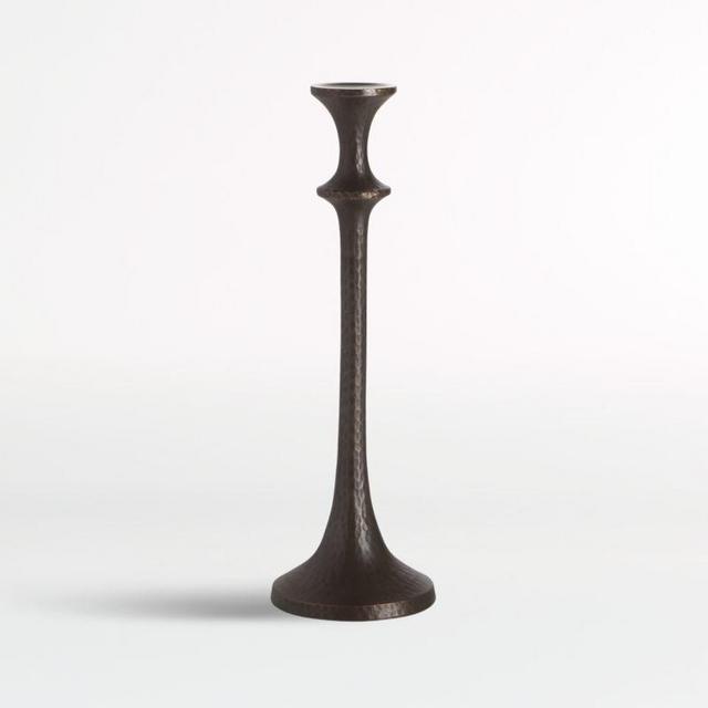 Emmett Bronze Taper Candle Holder 12"