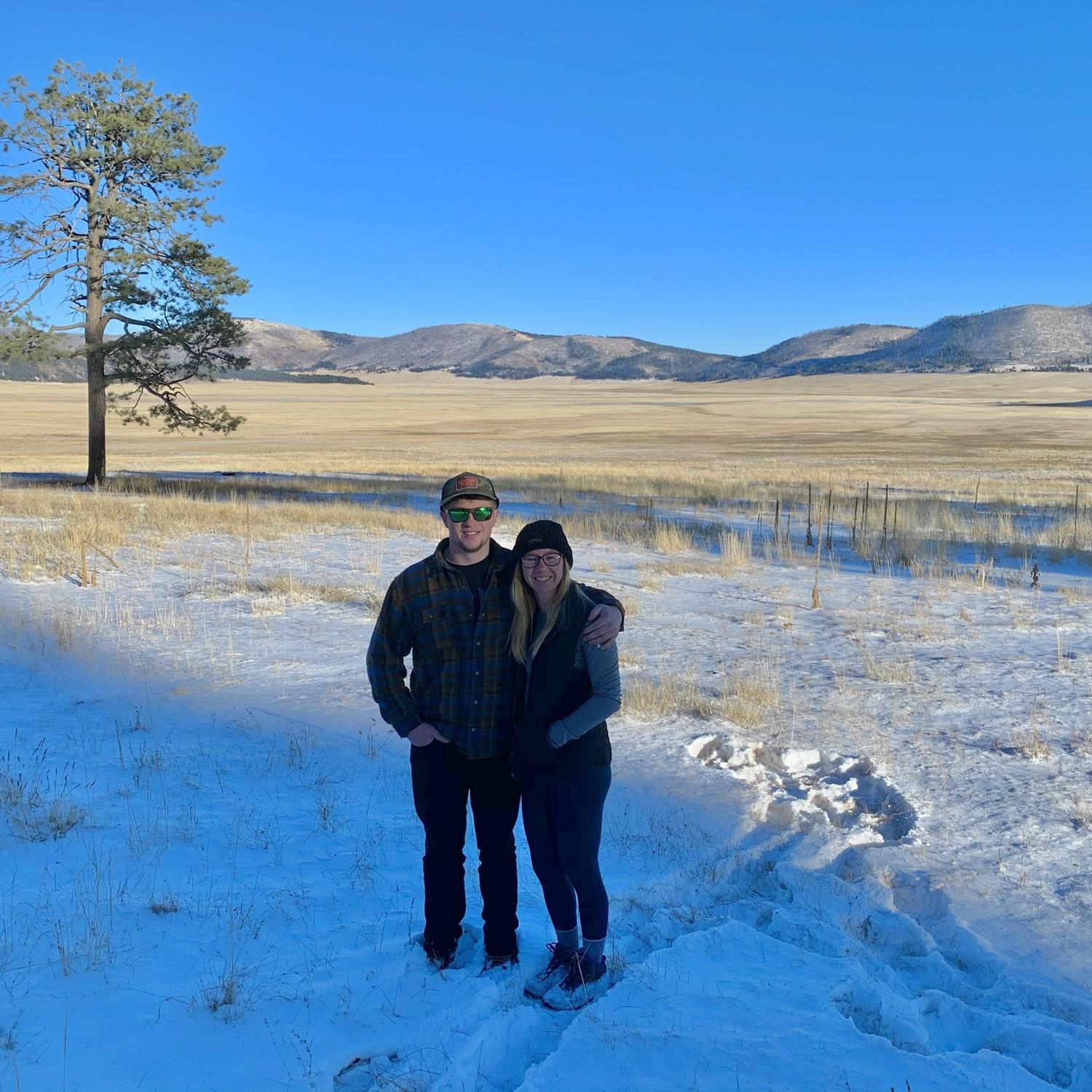 Cody and Michelle visiting Ryder (Cody's brother) in New Mexico!