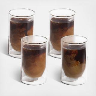 Medium Double Wall Glass, Set of 4