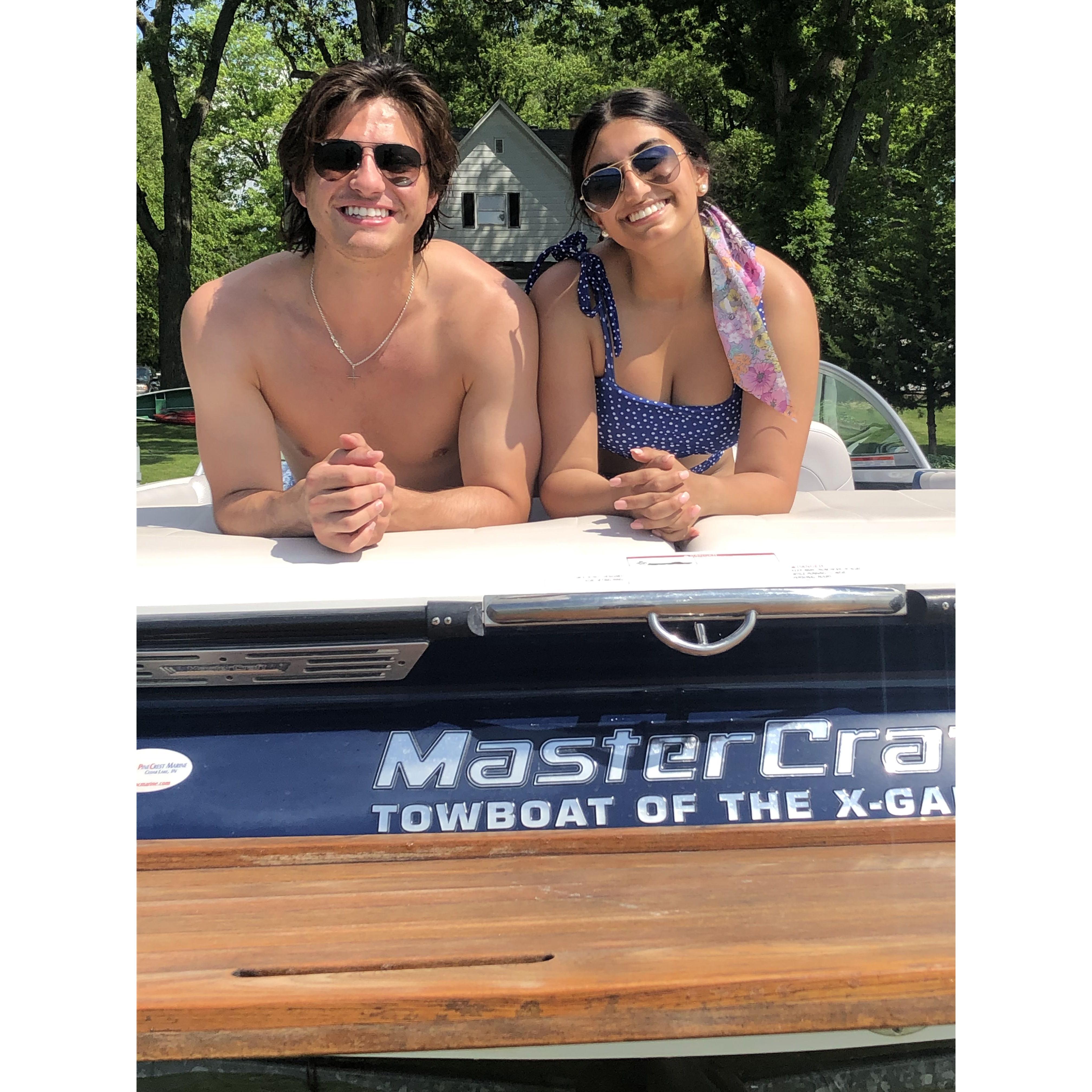 Enjoying Twin Lakes WI