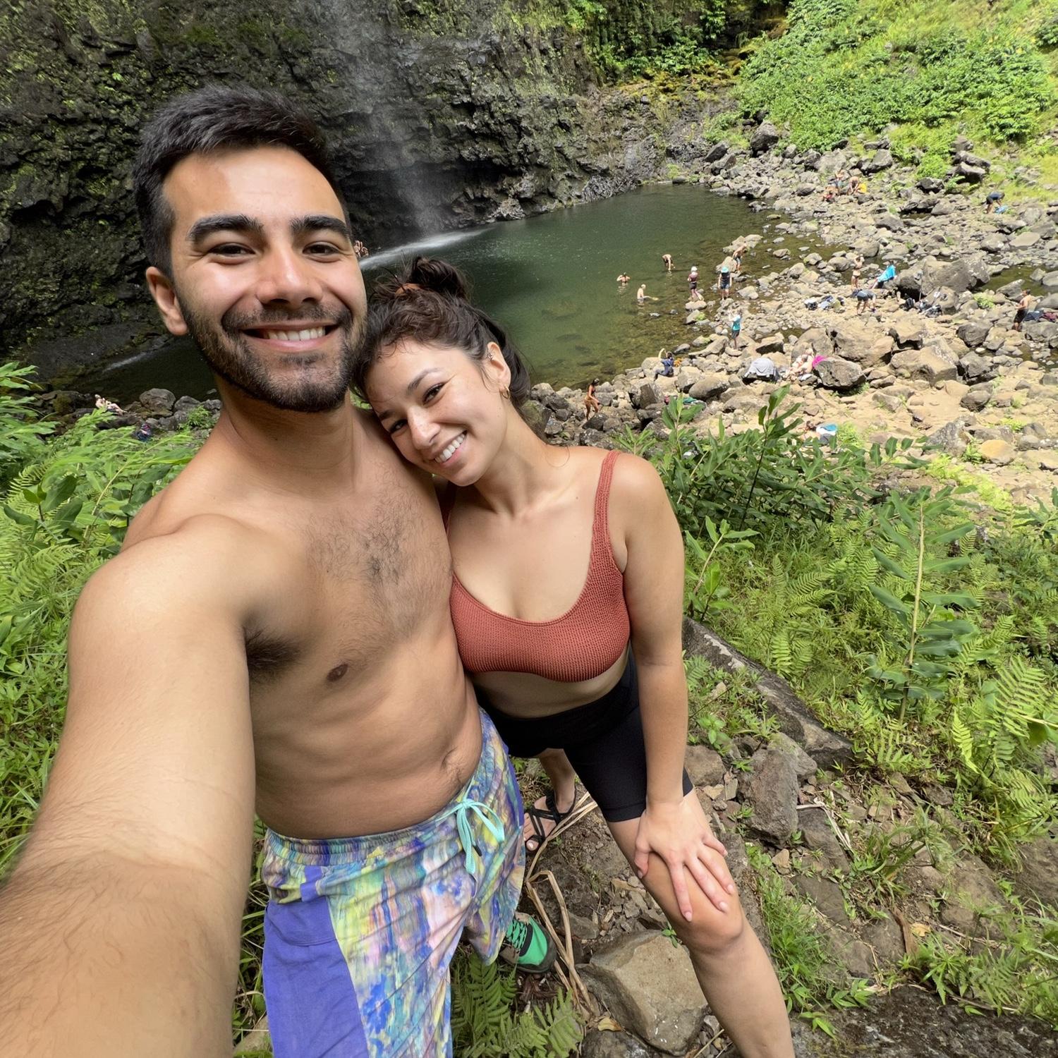 Christo and Maya love adventurous traveling! This was a trip to Kauai on the Kalalau trail on the Nā Pali Coast 2022