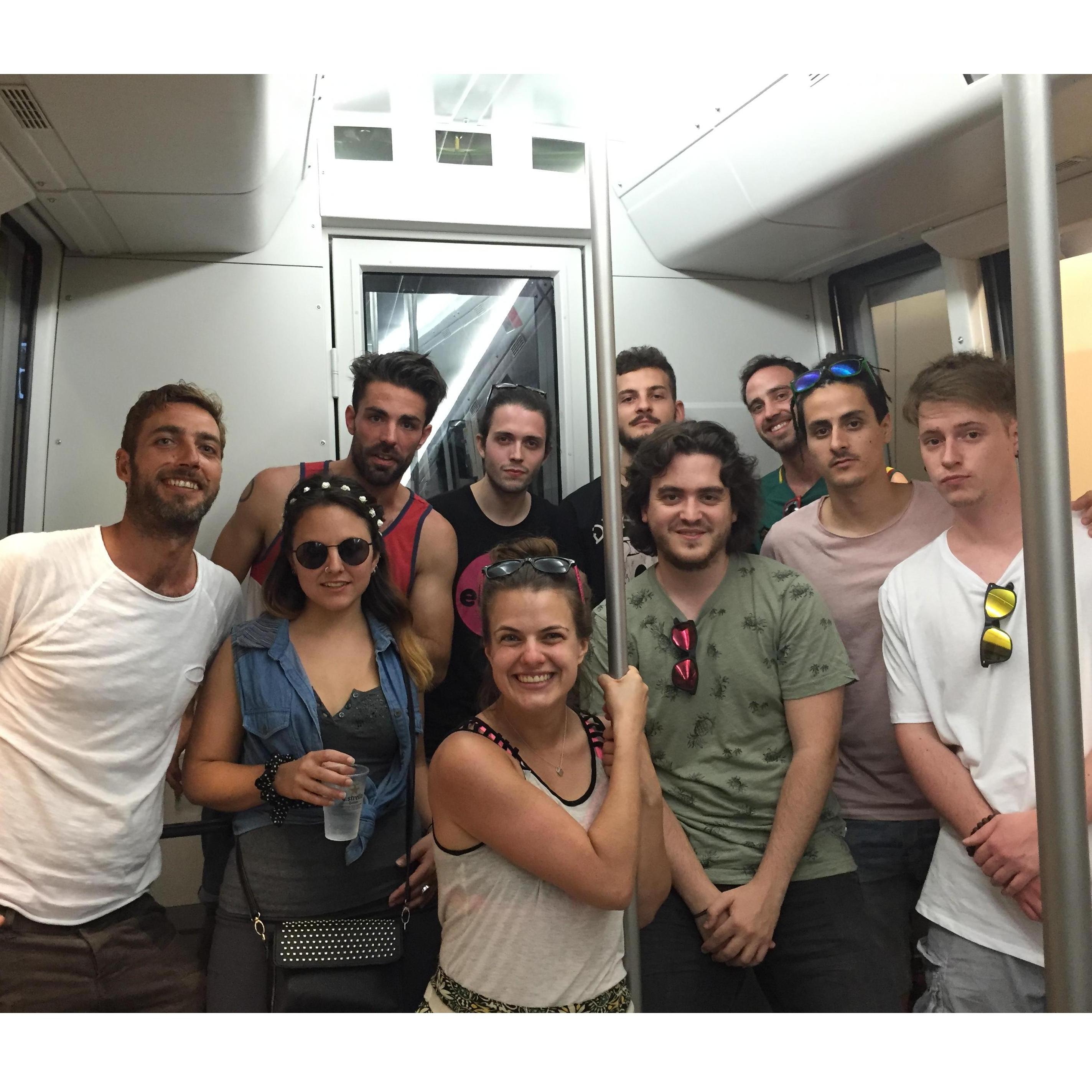 Riding the Bruch Train, Barcelona (June 2016)