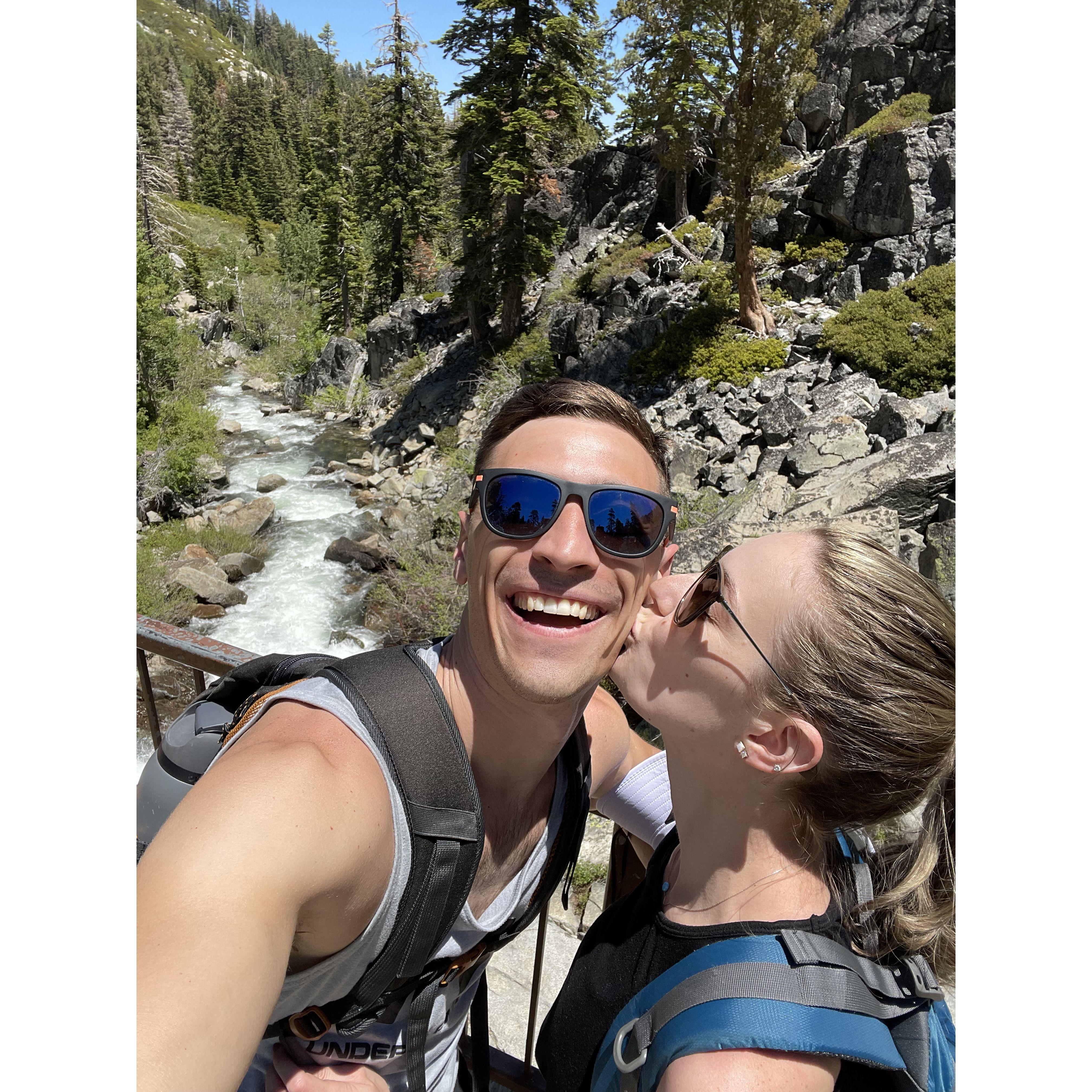 Hiking in Lake Tahoe