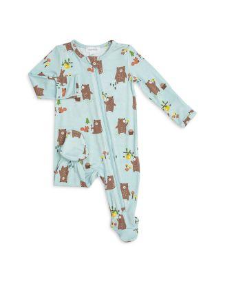 Angel Dear Unisex Bear Printed Footie - Baby