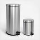 2-Piece Oscar Step Trash Can Set