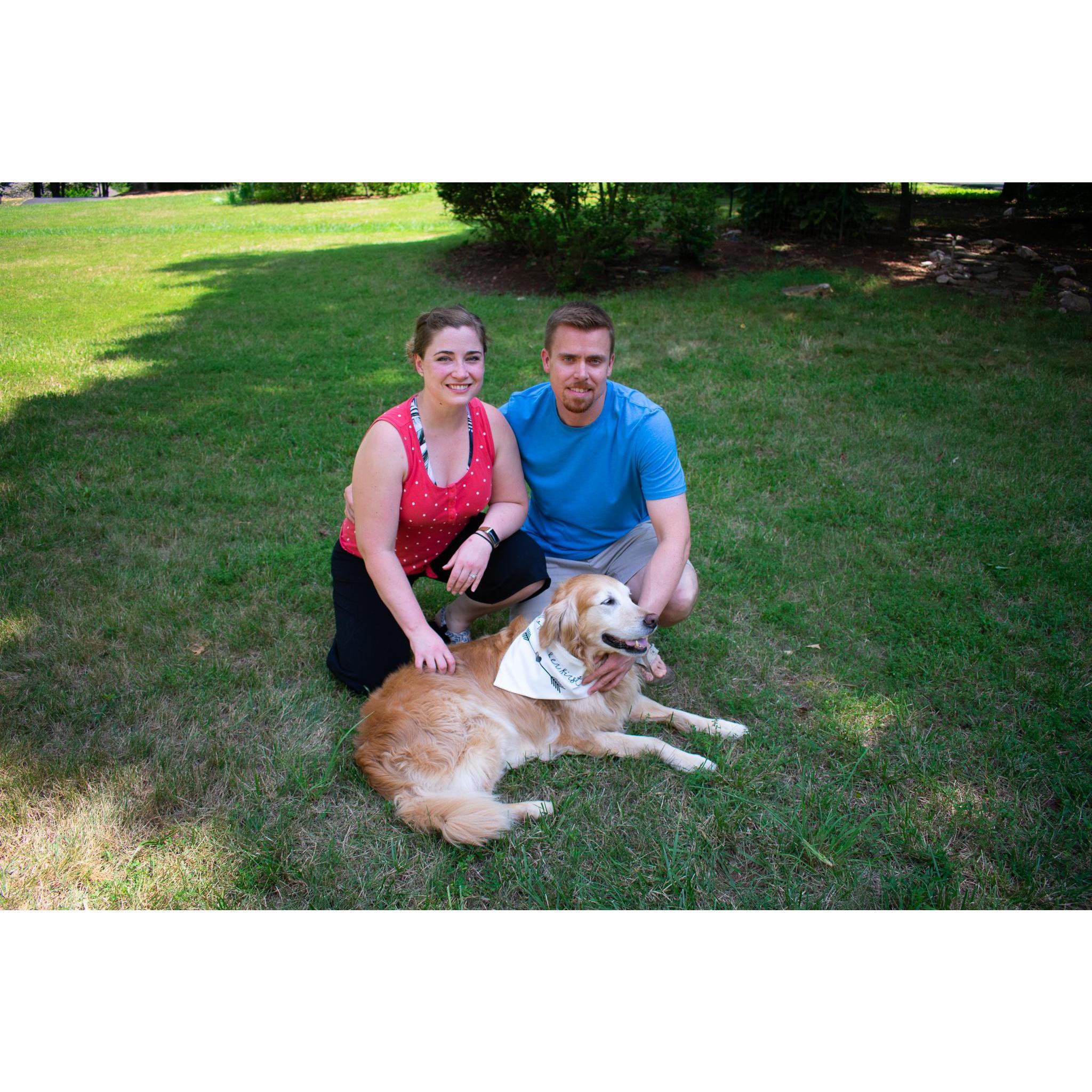 Loue's handkerchief says, "I loved her first," staking his claim