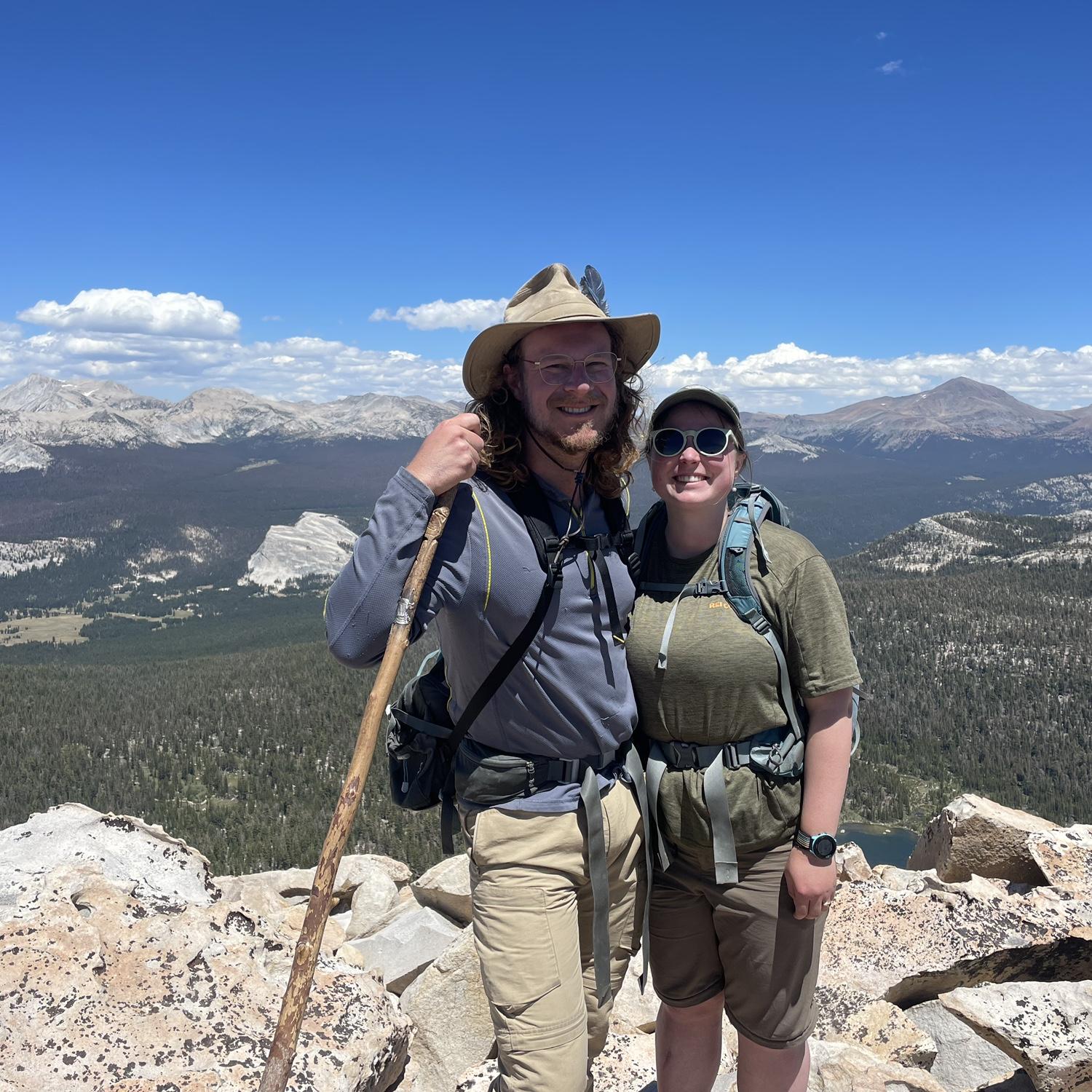 At the top of unicorn peak!